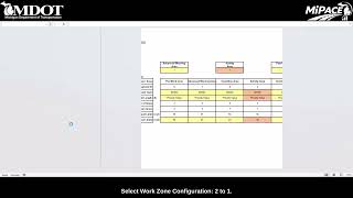 MiPACE - D4 Multilane Highway Work Zone (French Hyde Project)