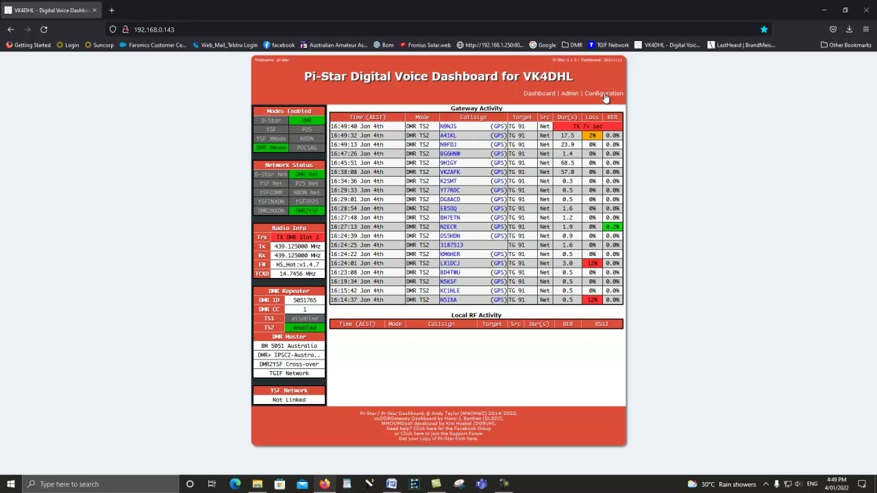 Run Multiple  DMR Networks on one Hot Spot