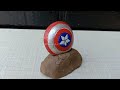 captain america shield sculpting | clay captain America's shield 🛡️ #captainamerica #clayart #viral