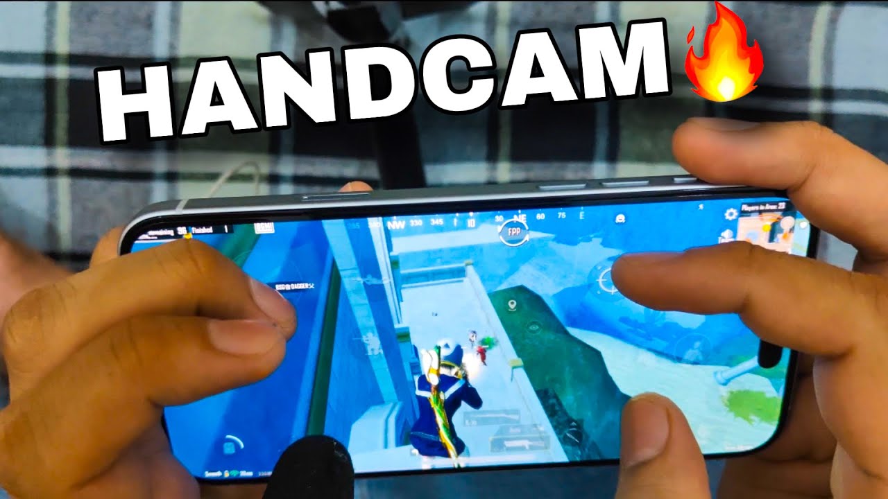 60Fps + Smooth | HANDCAM| 5 Fingers claw Gyroscope | PUBG Mobile - YouTube