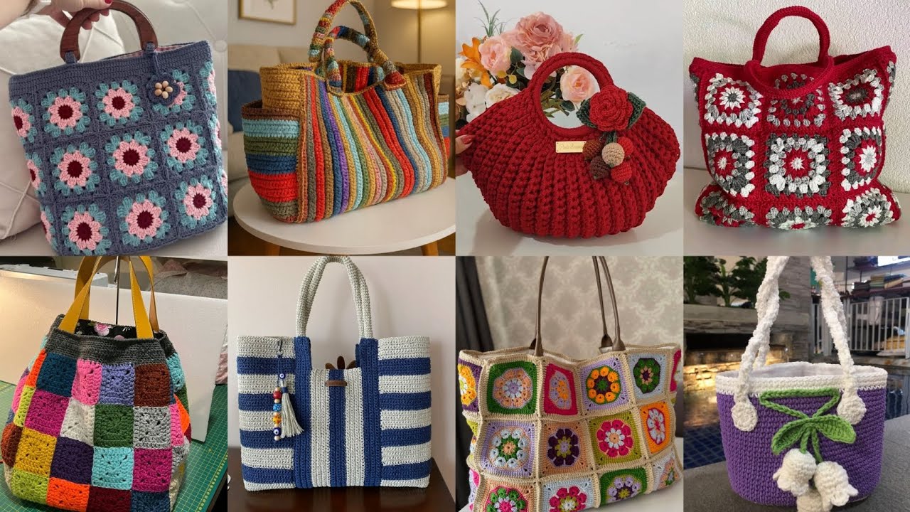 Most beautiful and attractive crochet items and ideas 2026||Crochet handbag