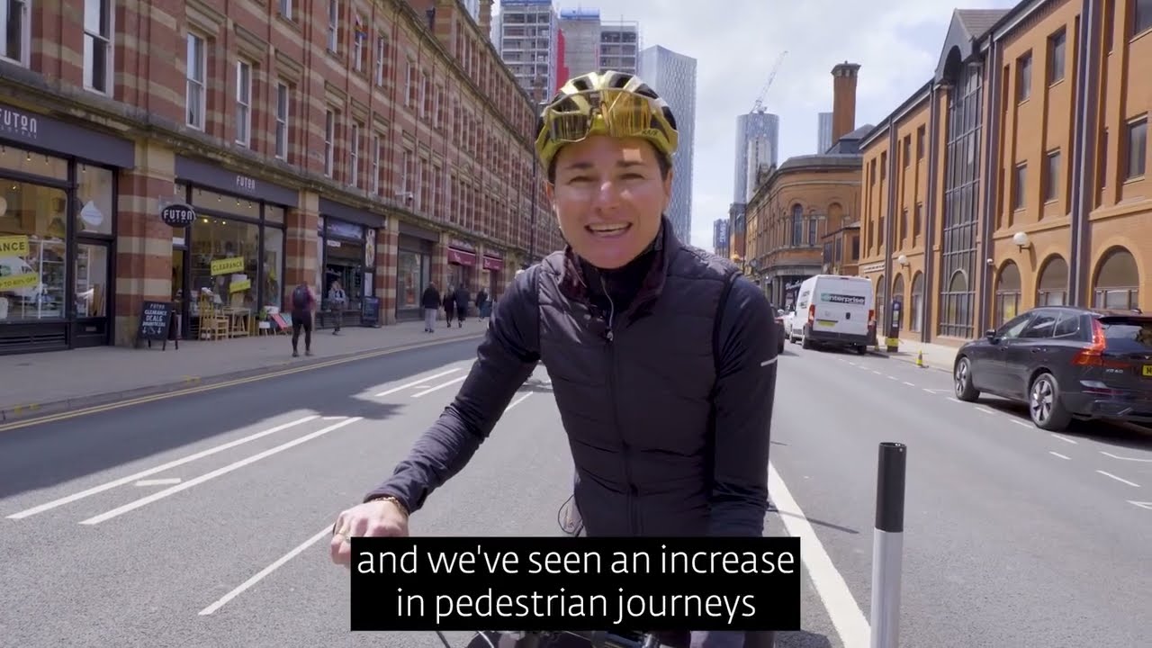 Chorlton to Deansgate Cycle Way is Complete