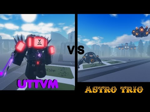 Uttvm Vs Astro Trio (St Blockade battlefront) #roblox #skibiditoilet ...