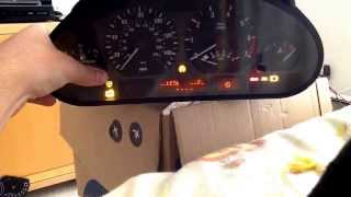 BMW E46 Instrument Cluster Test