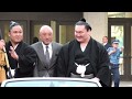 平成29年大相撲 5月場所 【横綱】白鵬の優勝パレード 2017/05/28