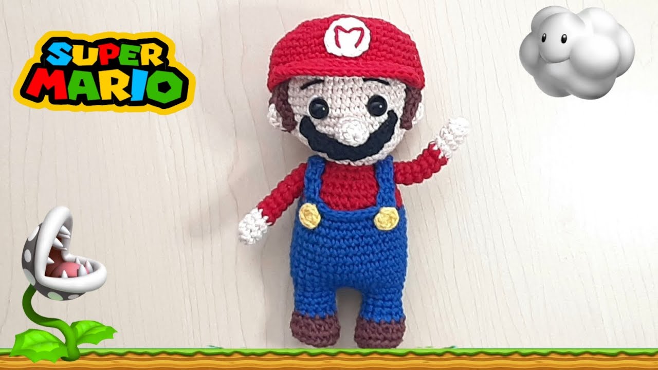 MARIO BROS AMIGURUMI / TUTORIAL PASO A PASO ( SEGUNDA PARTE )🤩 - YouTube