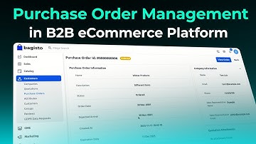 Purchase Order Management in B2B eCommerce Platform