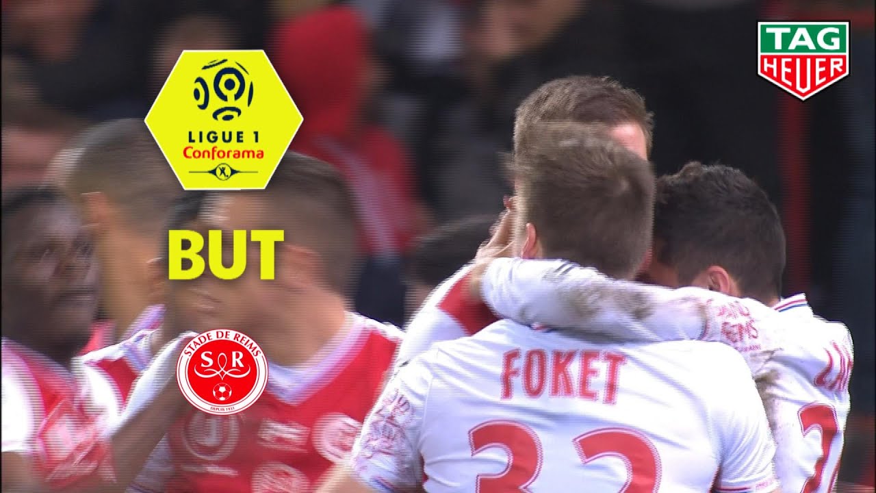 But Björn ENGELS (53') / Stade de Reims - SM Caen (2-2)  (REIMS-SMC)/ 2018-19