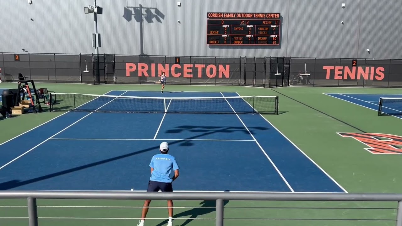 College Tennis Division 1 - 12 UTR Highlights