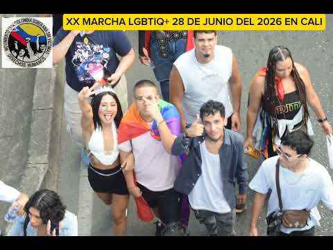 Fotos XX MARCHA LGBTIQ+ 28DE JUNIO DEL 2026 CALI COLOMBIA 