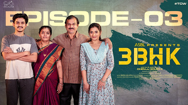 3 BHK | Episode - 3 |  Telugu Web Series | Dora Sai Teja | Viraajitha | Tej India | Infinitum Media