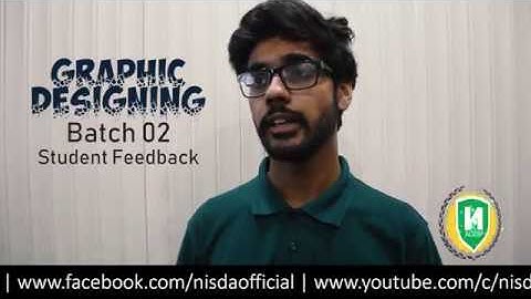 Student Feedback about Graphic Designing in NISDA
