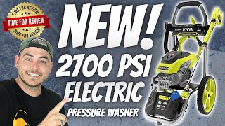 RYOBI 2700psi 1.1gpm Electric Pressure Washer Review | BRAND NEW!