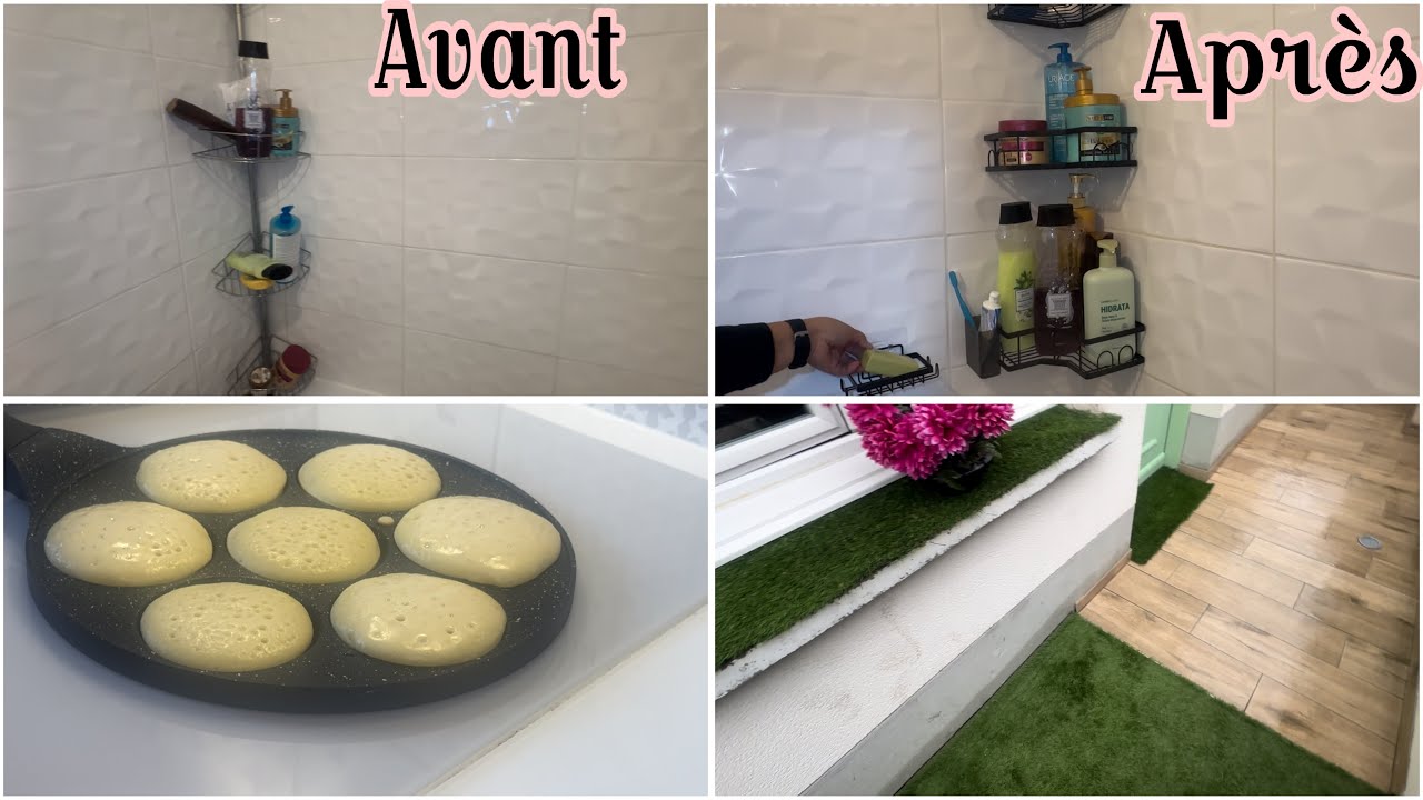 🌿 Organisation Salle de Bain & Transformation jardin 🪴 recette pancakes