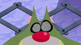 Oggy and the Cockroaches - Brainy Roaches (S07E54) CARTOON | New Episodes in HD screenshot 5
