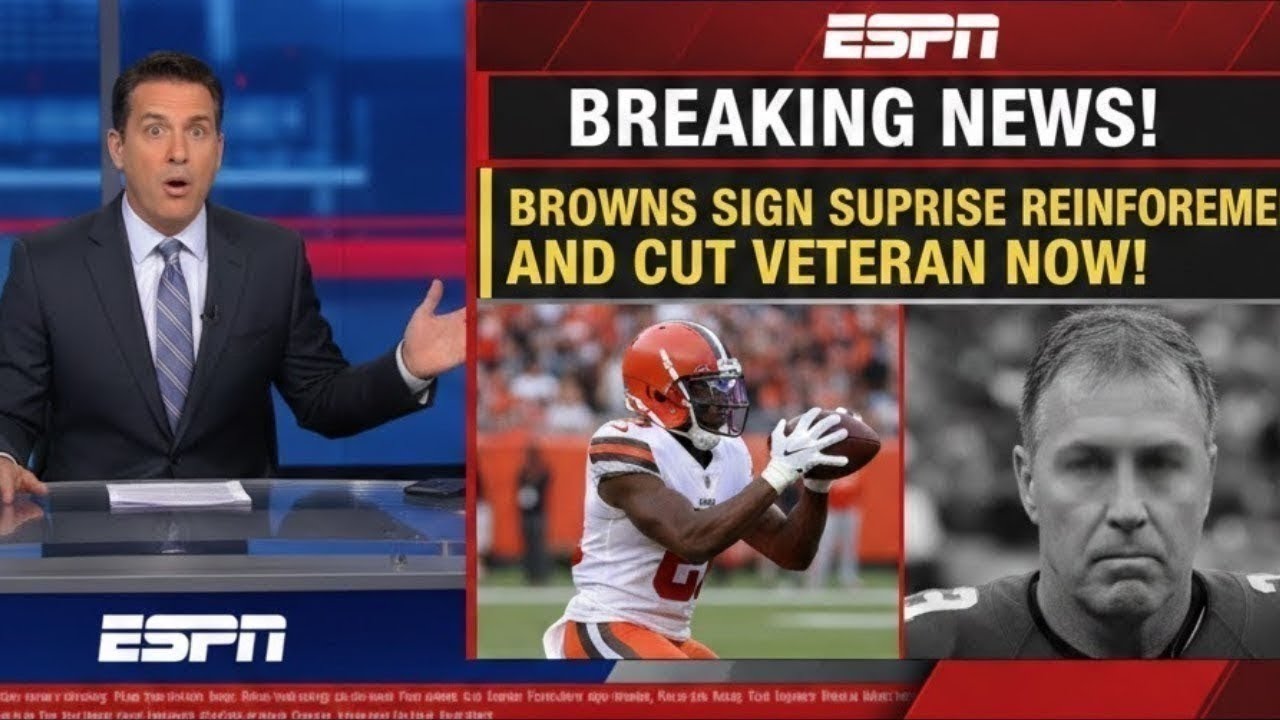 JUST HAPPENED: Browns sign a surprise addition and cut a veteran—fans stunned now | Browns News