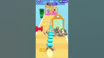 INSANE!! Gem Stack Run 506 #gaming #gemstack #shorts