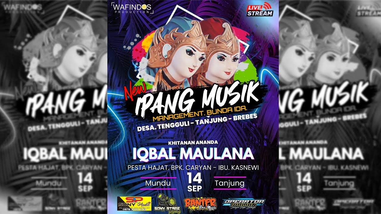 🔴LIVE STREAMING YANG SYAHDU " NEW IPANG MUSIC " | MUNDU, SABTU,14 SEPTEMBER 2025
