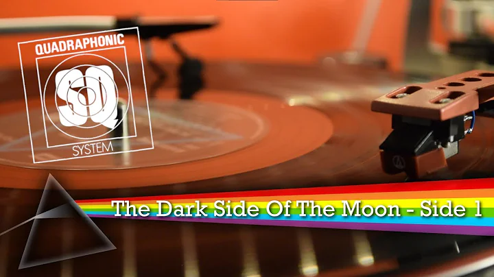 Pink Floyd - The Dark Side of the Moon ~ Quadraphonic Vinyl LP ~ Side 1