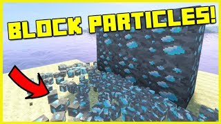 Minecraft | Fancy Block Particles Mod! Realistic Physics Showcase (1.7.10 - 1.14.4) screenshot 2