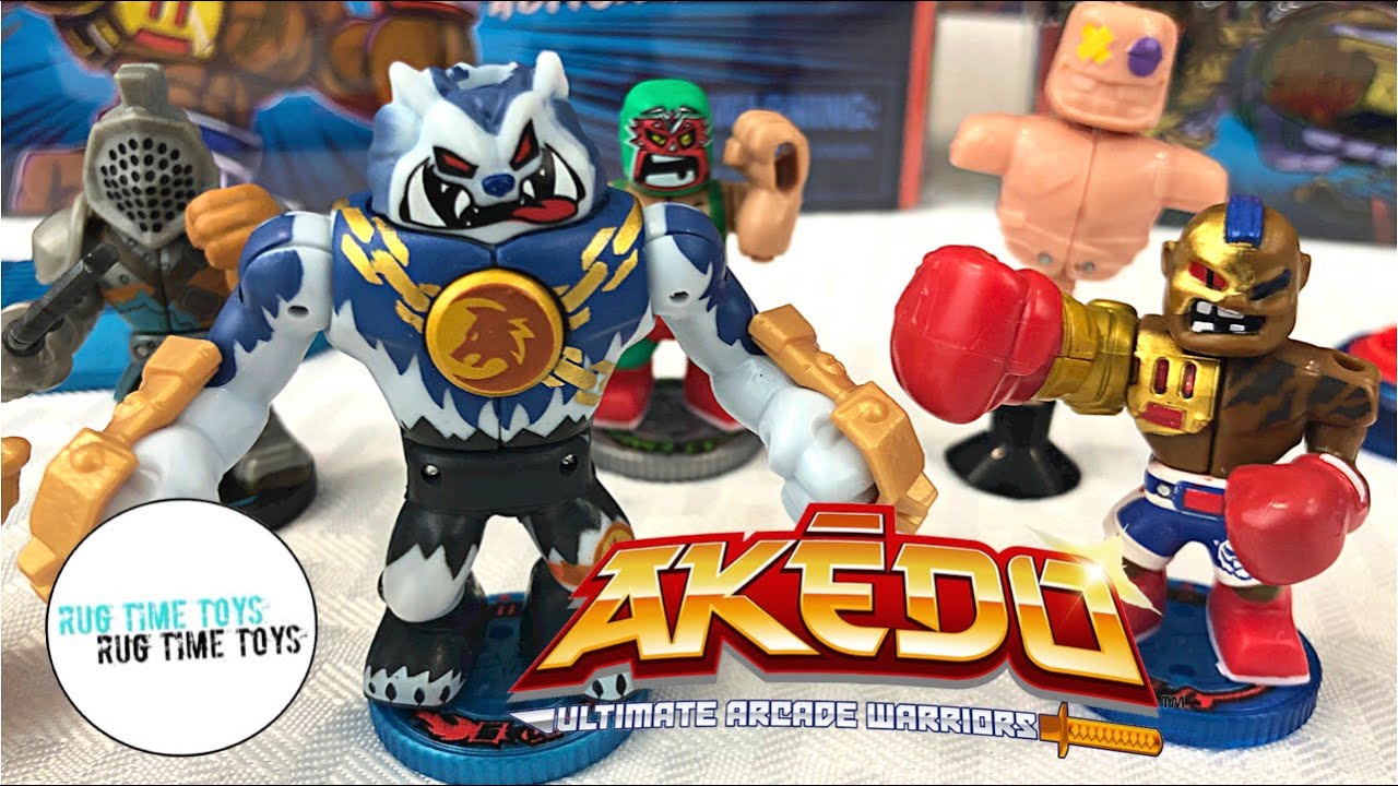 NEW* The Legends of Akedo Power Storm Versus Pack  Akedo Ultimate Arcade  Warriors Battle Giants 