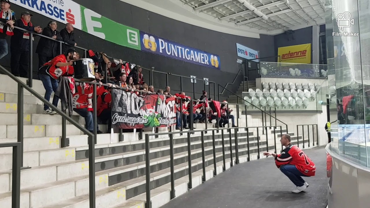 Znojemský fanclub na utkání proti Grazu