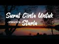 Surat Cinta Untuk Starla🎶- Virgoun - ( Lyrics )