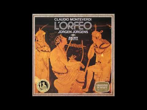 Monteverdi: L'Orfeo - Lasciate i monti - Camerata Accademica Hamburg/Jürgens (1973)
