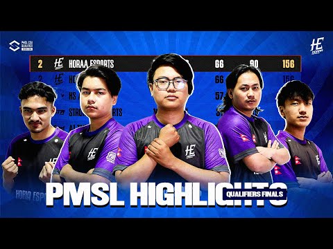 PMSL CSA Qualifiers Finals WWCD Highlights | Horaa esports