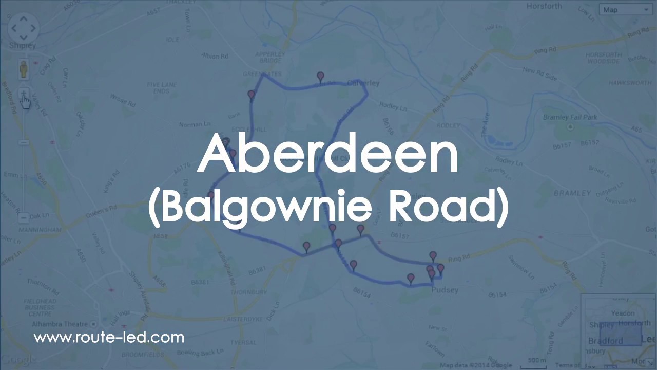 Aberdeen Balgownie Road Driving Test Routes YouTube