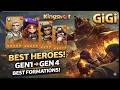 Bear Hunt: Best heroes GEN1-GEN4