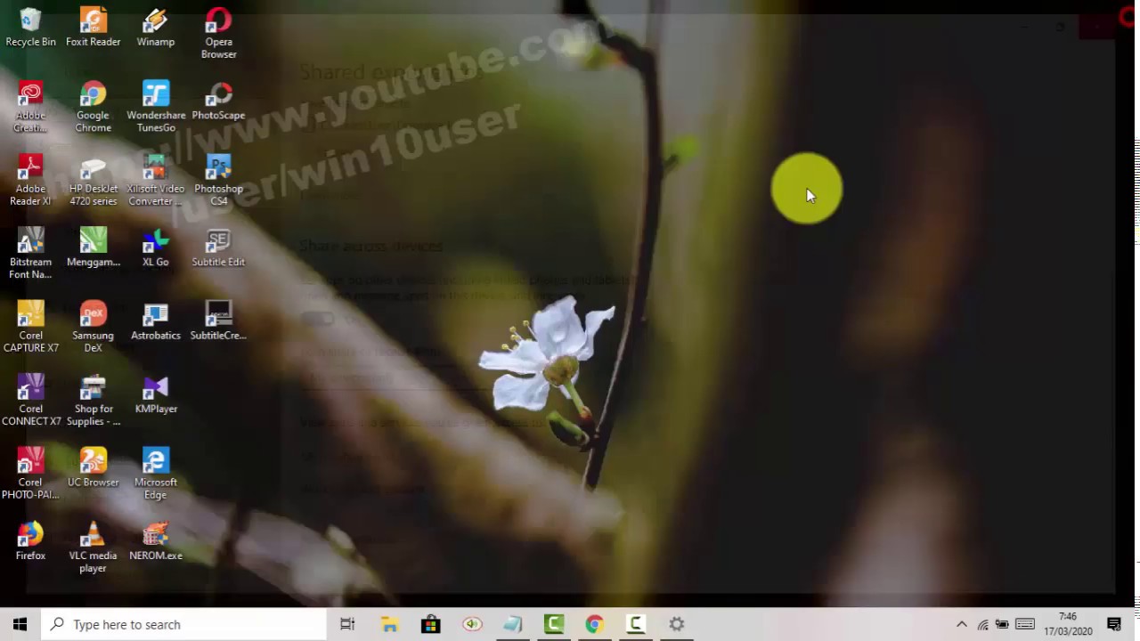 Windows 10 Home How To Enable Or Disable Share Across Devices YouTube Windows 10 Home How To Enable Or Disable Share Across Devices Youtube