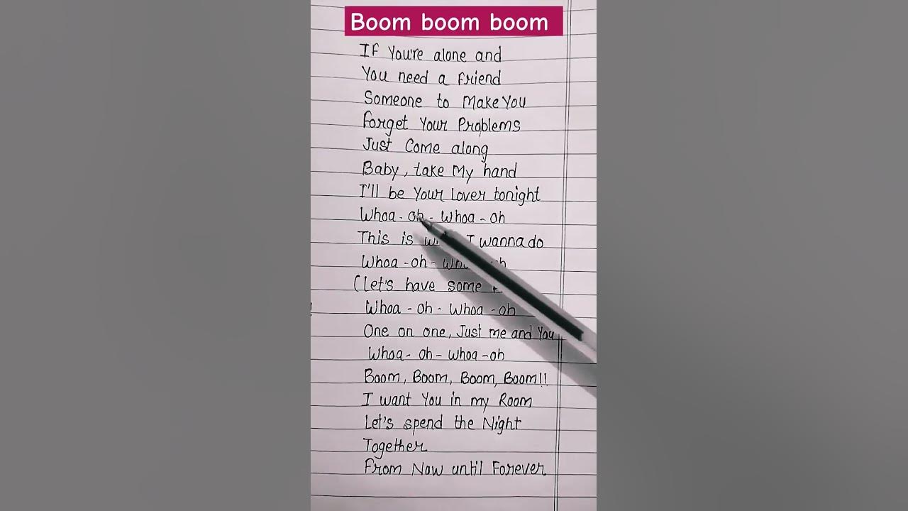 Vengaboys - Boom, Boom, Boom, Boom!! (Lyric Video)