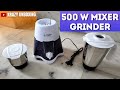 Flipkart SmartBuy PowerChef Pro 500 W Mixer Grinder Review and Unboxing