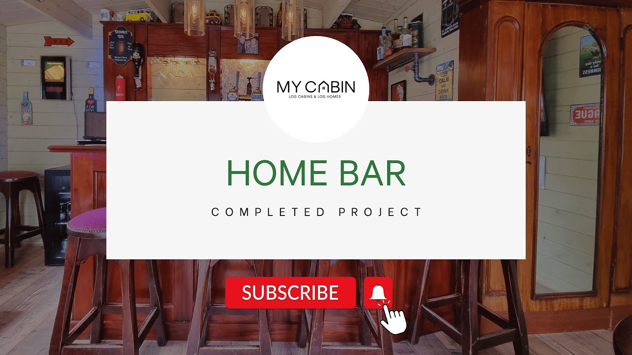 Custom Log Cabin - Bar