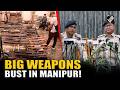 Security Forces recover huge cache of Arms &amp; Explosives in joint operation in Manipur