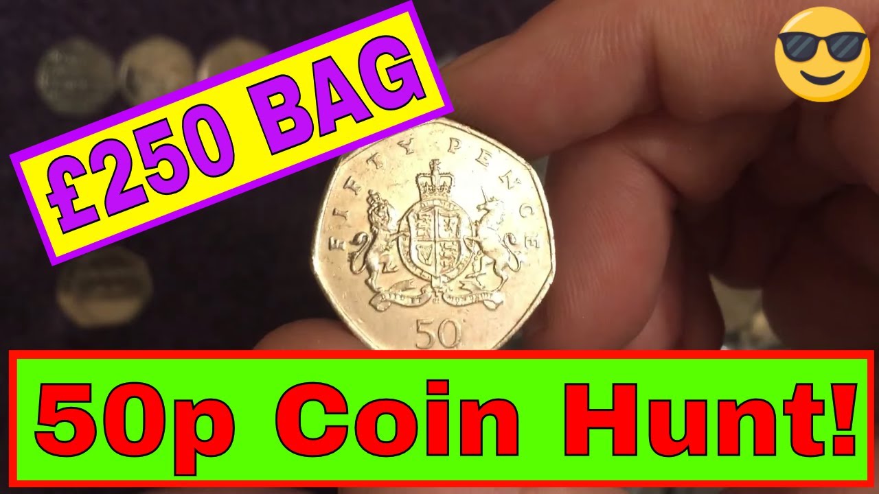 50p Coin Hunt (£250 Bag) #83
