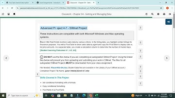 Excel 2024 In Practice | Chapter 4 Advanced Project 4-7 | SIMnet Assignment Step-by-Step Tutorial