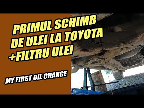 Video: Cum se scoate filtrul de ulei la o Toyota Corolla?