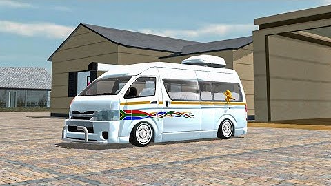 Kasi Lifestyle V1.2.3  Game Review - Toyota Hiace(Quantum) [New Android Version The Best]Mzansi Game