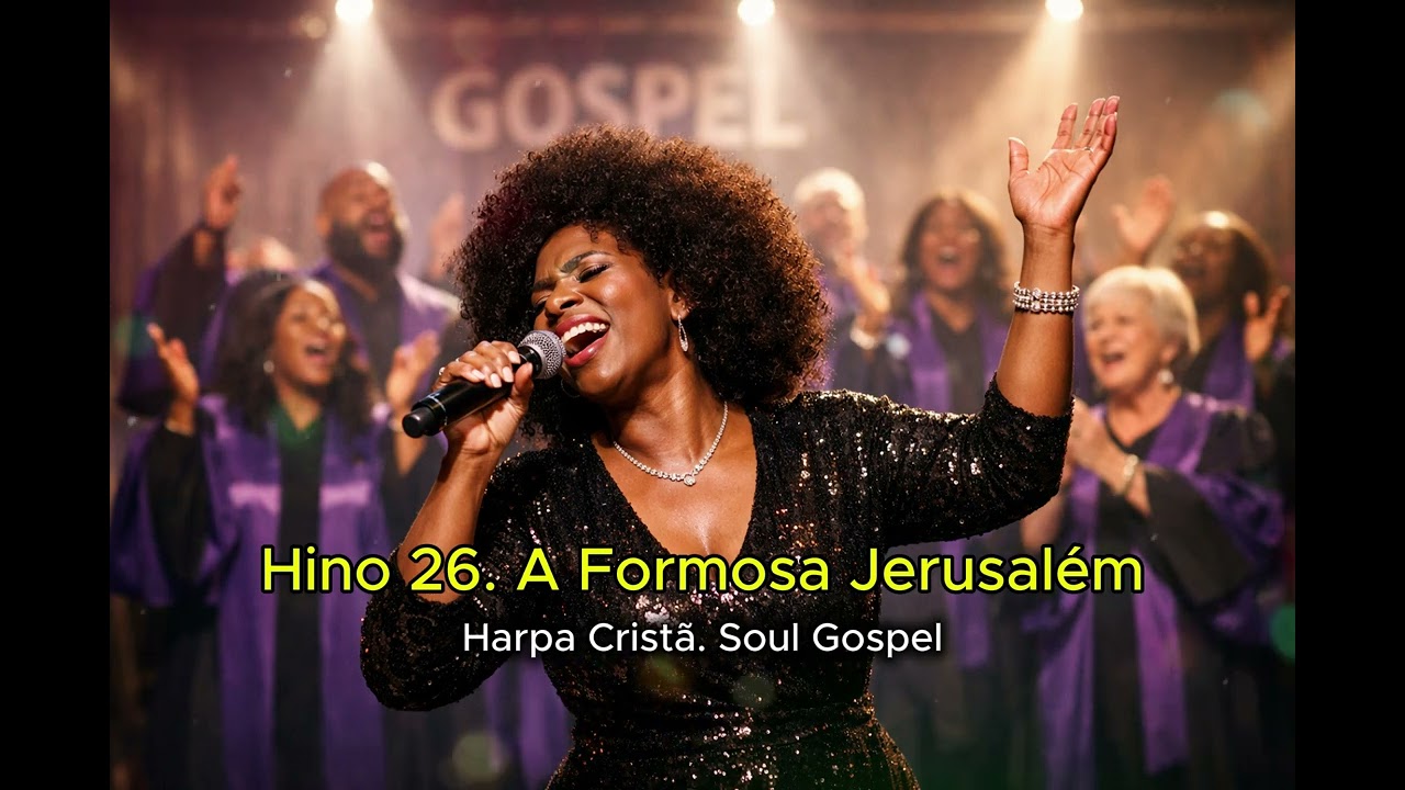 Hino 26. A Formosa Jerusalém.  Harpa Cristã. Soul Gospel