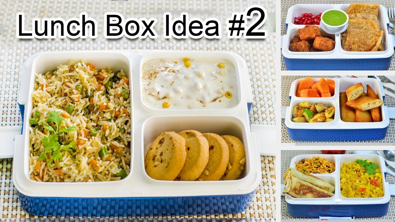 Lunch Box Idea #2 | Mix veg rice | Boondi Raita | Cookies | Lunch Box Recipes | Taste Unfold