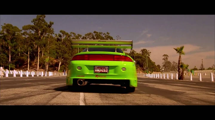 Fast & Furious (2001) Brian Opening Scene (1995 Mitsubishi Eclipse) [Full HD/1080p]