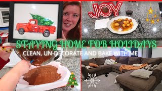 STAYING HOME FOR THE HOLIDAYS | COZY CHRISTMAS IDEAS | FUDGE RECIPE