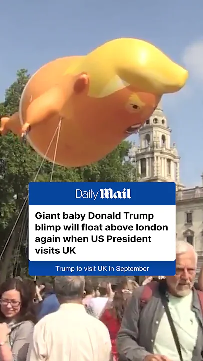 Trump baby balloon may return as activists plan for his UK visit this September