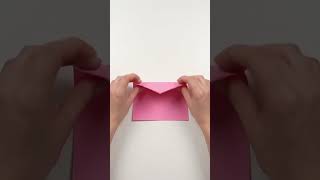 How to Fold a Simple Origami Heart in Seconds