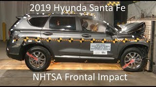 20192020 Hyundai Santa Fe NHTSA Frontal Impact