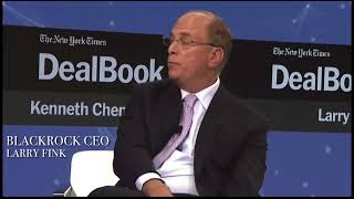 Blackrock CEO, Fink, “Behaviors are gonna have to change…at Blackrock we are forcing behaviors”
