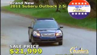 Charlie's Subaru 2011 Presidential Sale