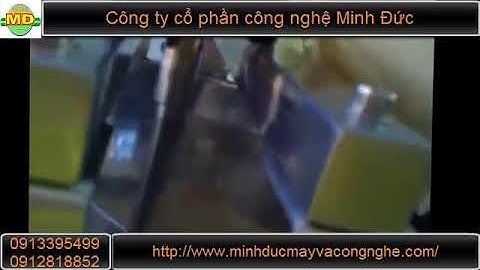 Máy chiết rót dung dịch cô đặc chính xác